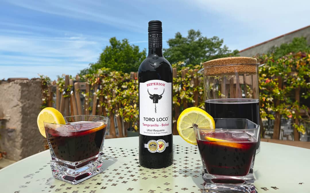 The Tinto de Verano cocktail is made with our Toro Loco Superior, a Spanish red wine