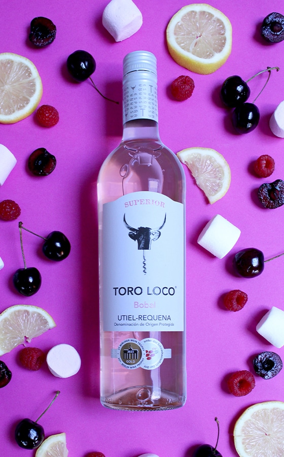 Toro Loco Rosé wine, Utiel-Requena